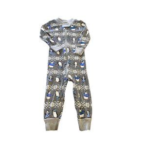 Hanna Andersson Organic Penguin Sleeper Size 85